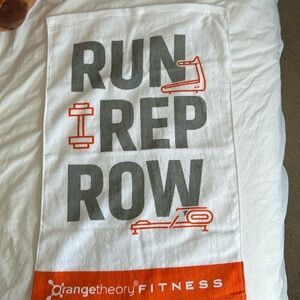 Orange Theory Towel. Never used